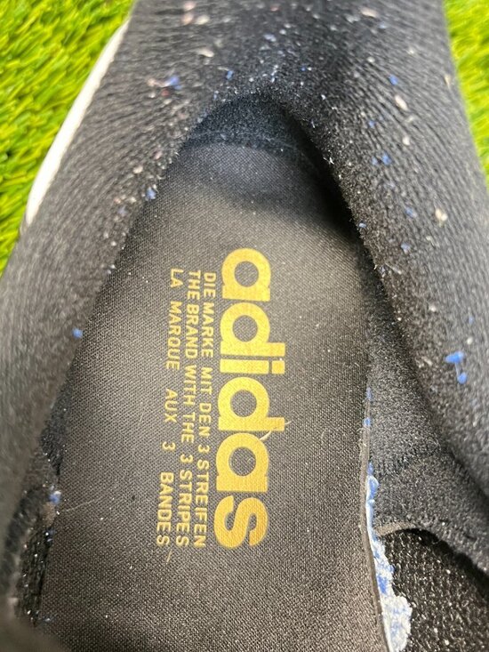 Adidas Samba Classic Mens Size 7.5 Black White Leather Running Walking Shoes main image 4
